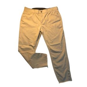 Women’s Croft & Barrow Khaki Casual Ankle Pants From Kohl’s Size 16